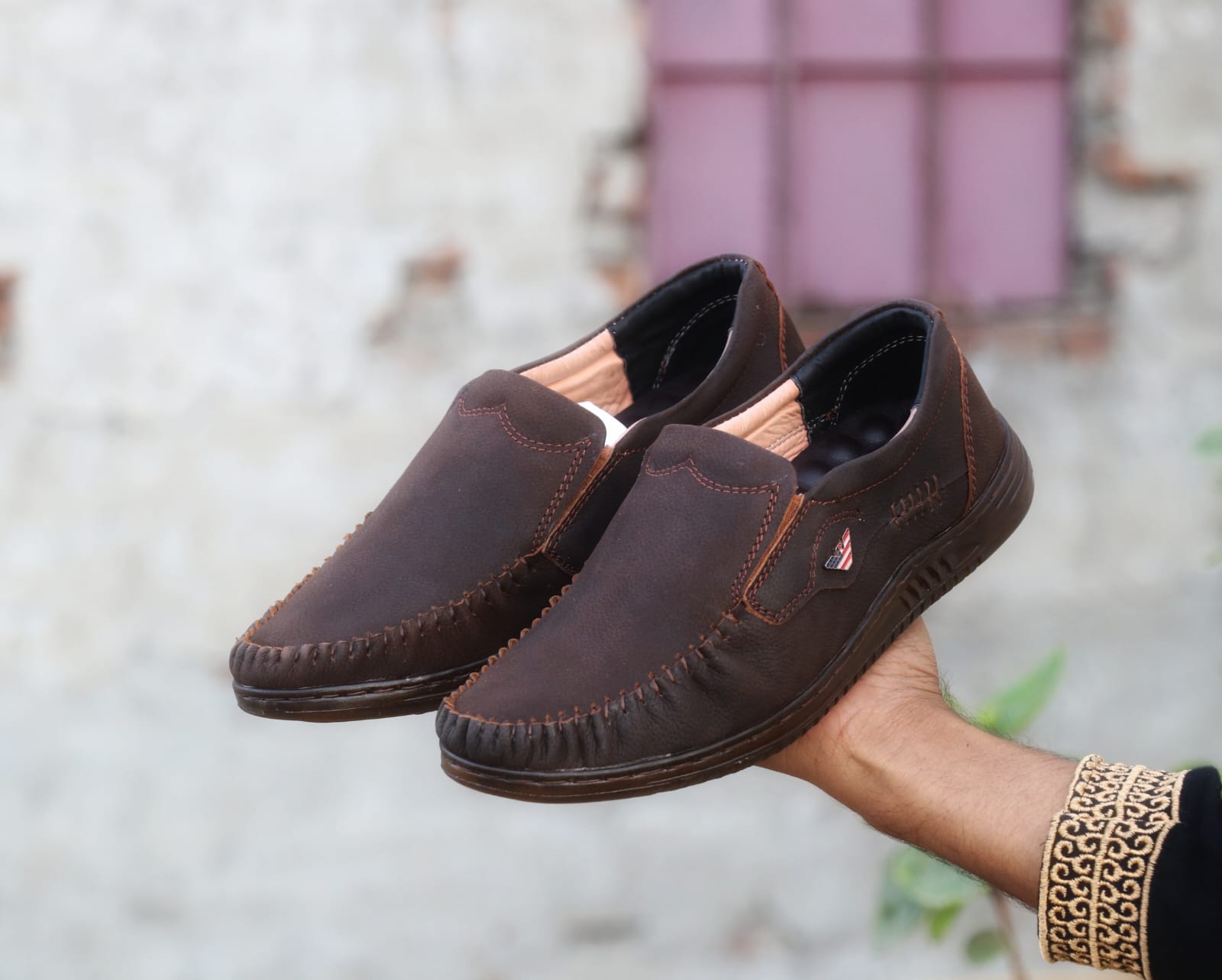 Premium Casual Shoes Genuine Leather Shoes SKM